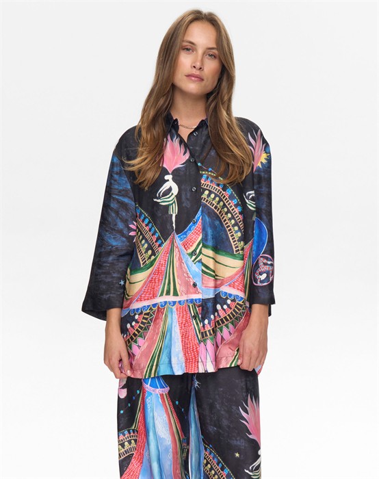 NUStarla Skjorte - Obsidian